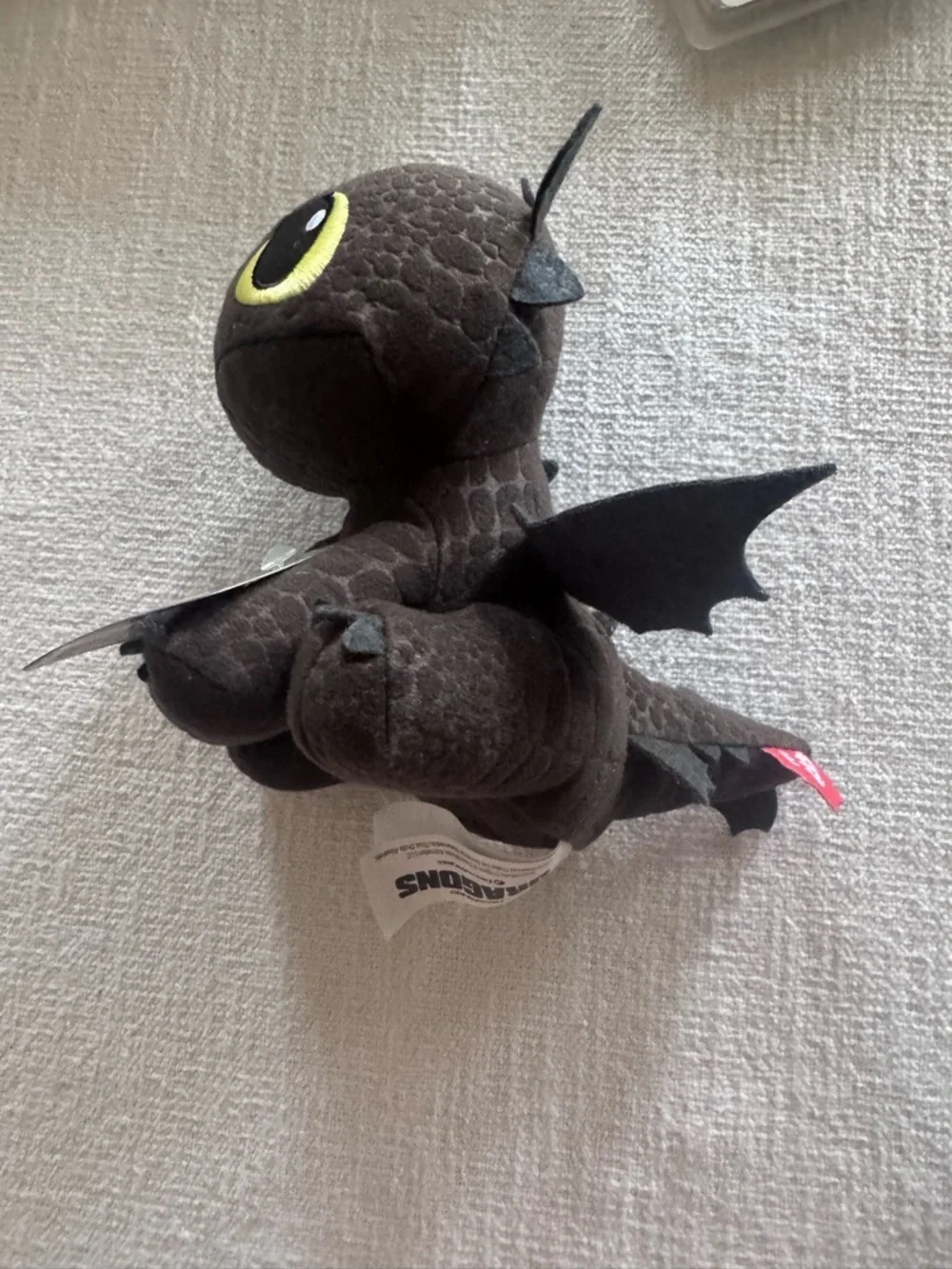 DreamWorks Dragons Toothless Plush Night Fury Soft Stuffed Toy